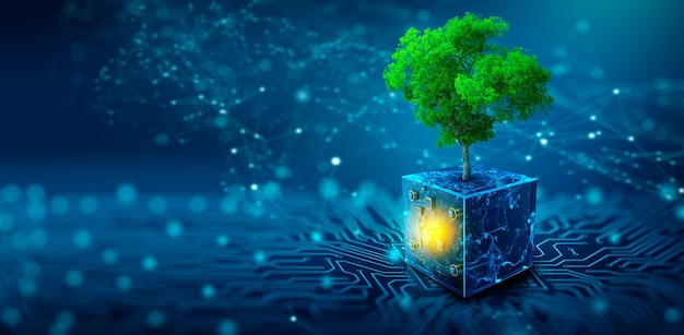 Computación verde Tecnología verde Tecnología verde CSR y ética de las TI Concepto