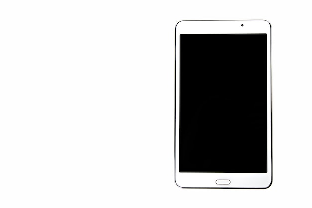 computador tablet branco isolado no branco