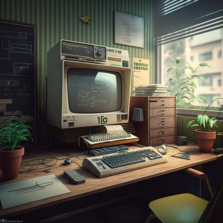 Una computadora con el número 15 en ella