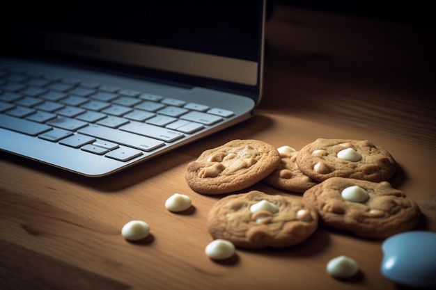 Una computadora portátil con un macbook pro y un macbook pro en él