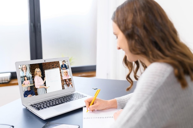 Computer-App für die Videoverbindung für viele Kollegen zusammen