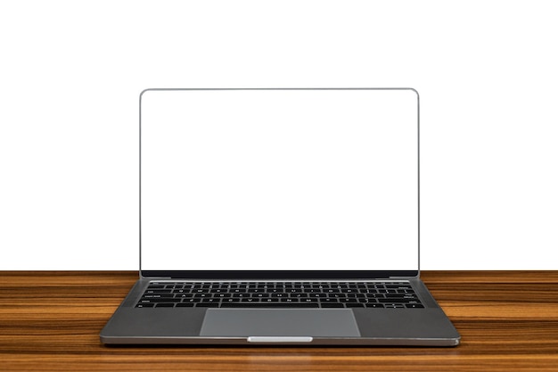 Computer-Bildschirm-Mockup auf weißem Hintergrund Laptop-Computer auf Isolat-HintergrundComputer-Bildschirm-Mockup auf weißem Hintergrund Laptop-Computer auf Isolat-Hintergrund