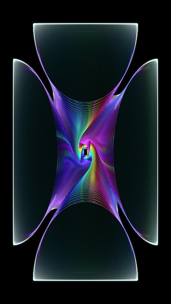 a computer generated image of a colorful rotating rotating rotating rotating rotating rotating rotating