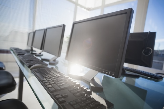 Computer mit Headsets