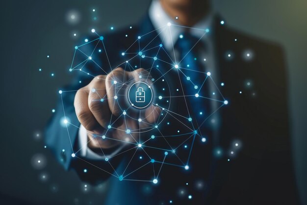 Comunicación avanzada y conexión de red global a Internet en ciudad inteligente