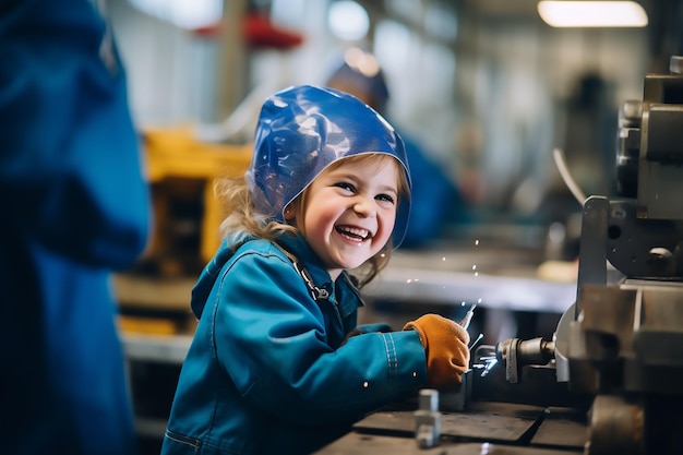 La comunidad de la próxima generación empoderando a los jóvenes formación avanzada de niñas futuro imagen de fondo