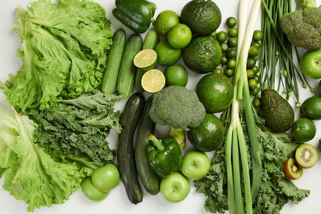 Foto conceito de alimentação limpa