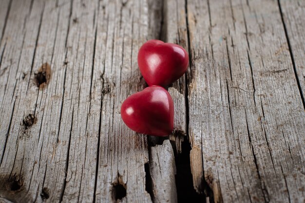 Foto conceito de amor de cartão de dia dos namorados