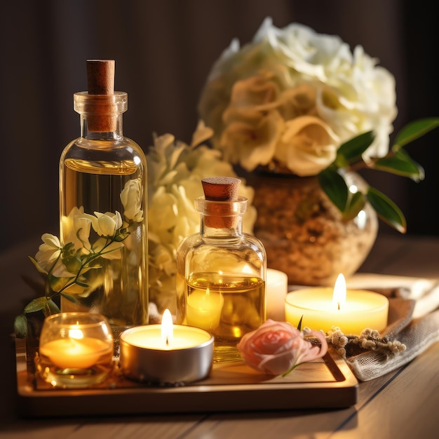 Conceito de aromaterapia