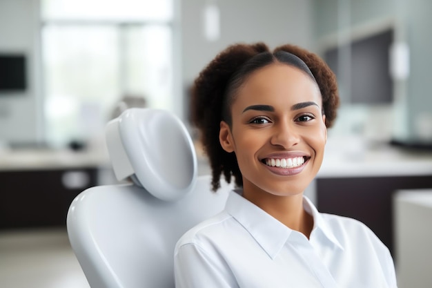 Foto conceito de branqueamento dos dentes