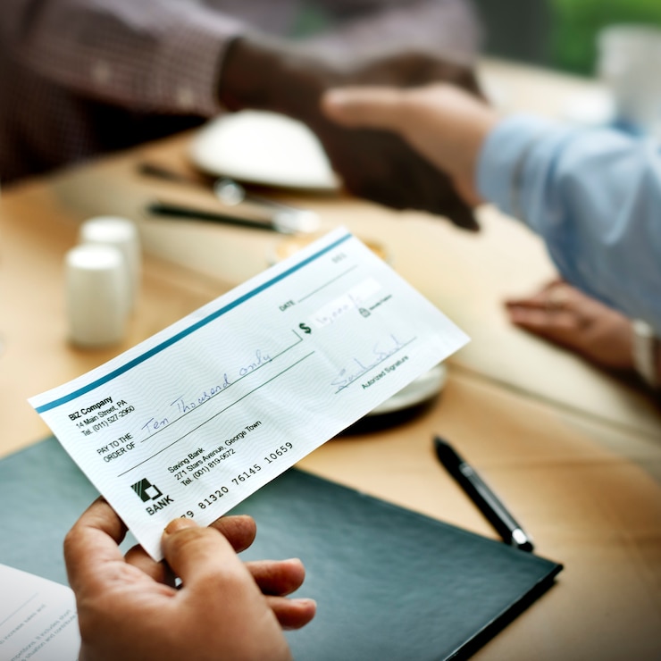 Foto conceito de comunicação de pessoas de negócios juntos