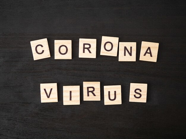 Conceito de coronavírus ncov2019