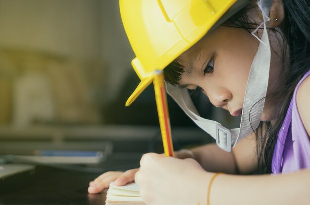 Conceito de educação de criança de engenharia