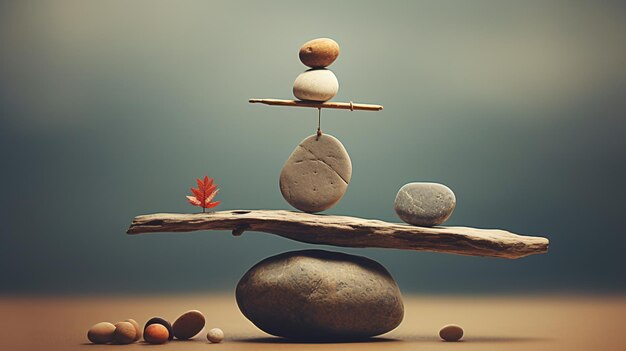 Foto conceito de equilíbrio