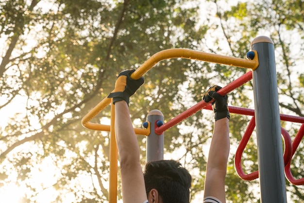 Conceito de exercício ou fitness