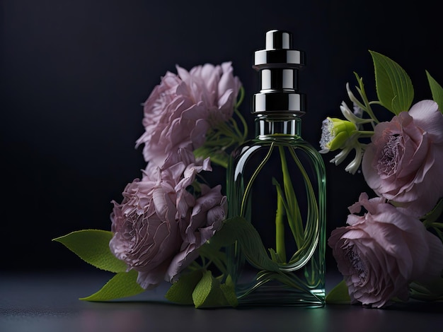 Conceito de fragrância de verão de perfumaria ai generative