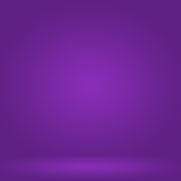 Conceito de fundo do estúdio abstrato vazio claro gradiente roxo fundo da sala do estúdio para o produto