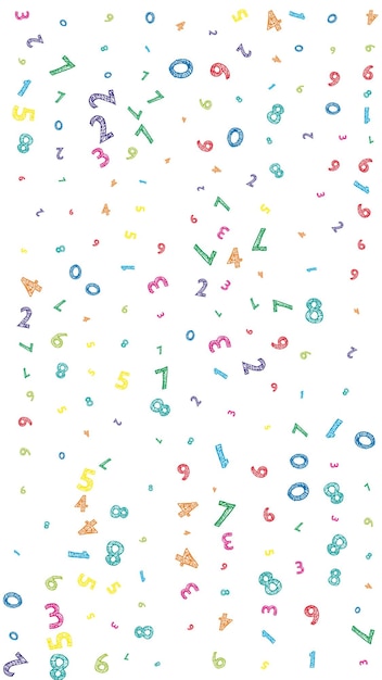 Conceito de fundo escolar Colorido infantil