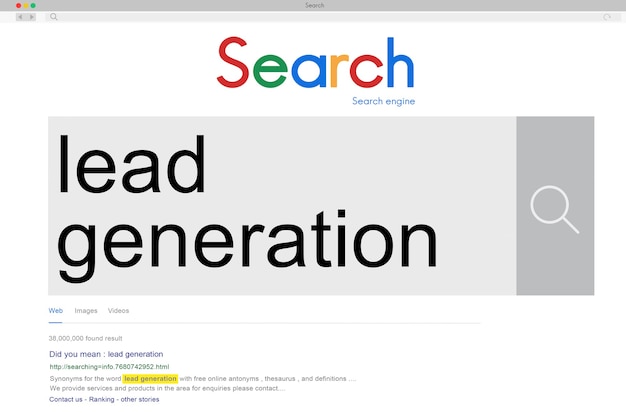 Conceito de internet seo search word connection