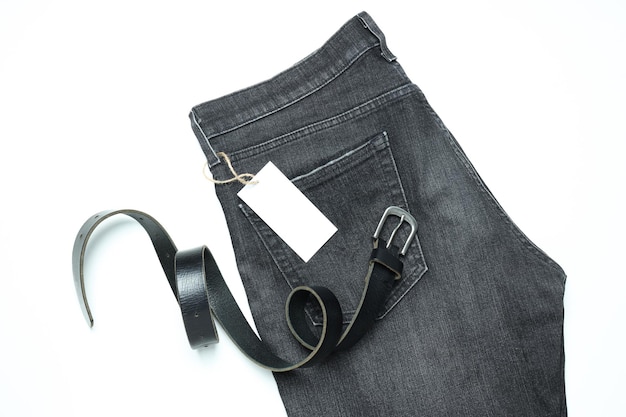 Conceito de jeans roupas casuais conceito de jeans como uso diário
