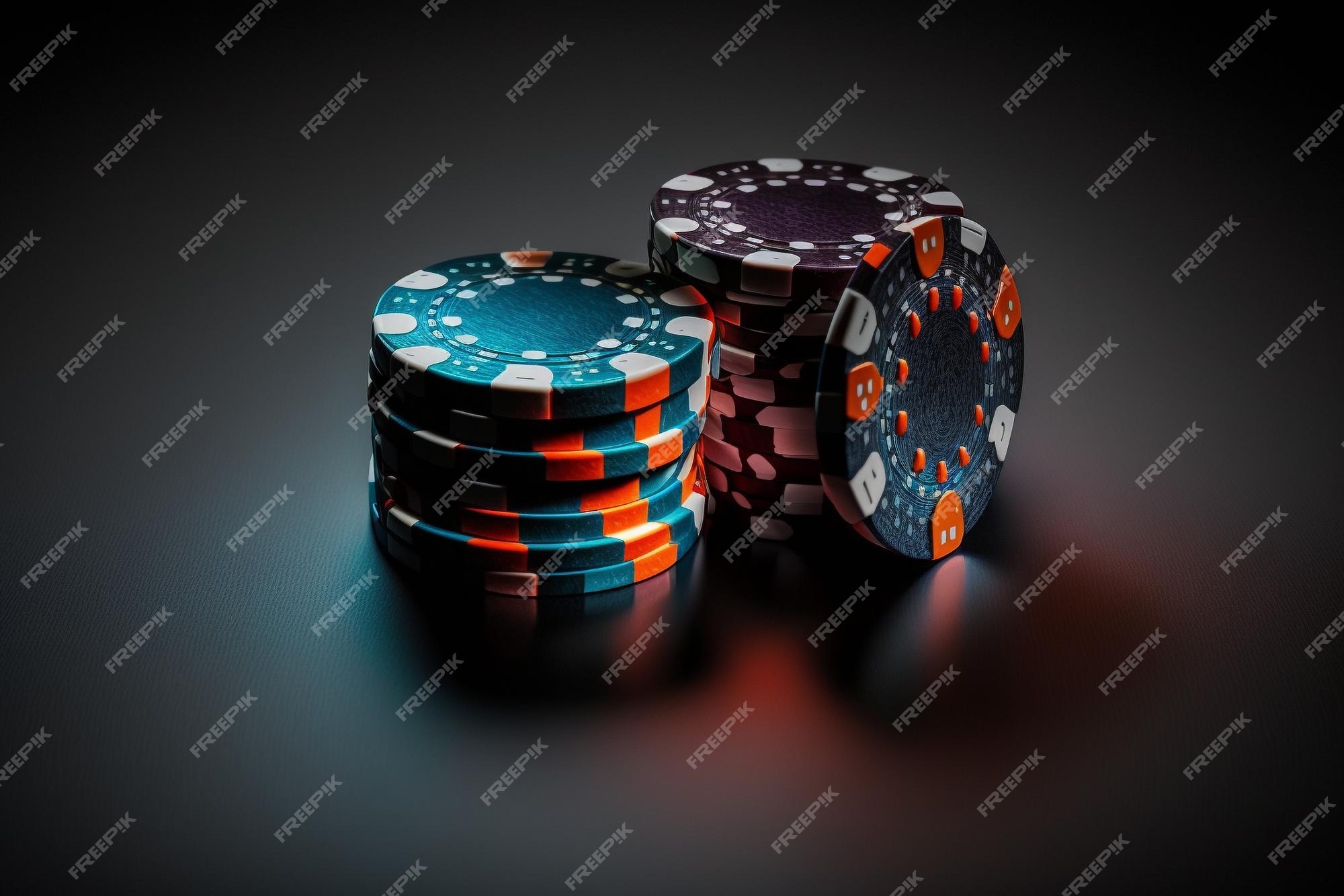 Fundo criativo, cassino de inscrição, roleta, dados de jogo, cartões,  fichas de cassino em um fundo verde. O conceito de jogo, casino, ganhos,  Vegas Games. Renderização 3D, ilustração 3D . fotos, imagens