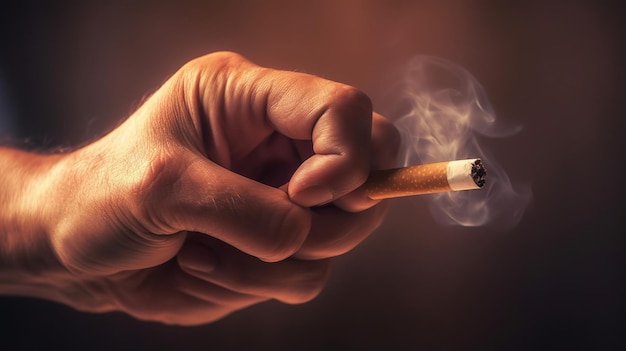 Conceito de não fumar e dia mundial sem tabaco Generative ai