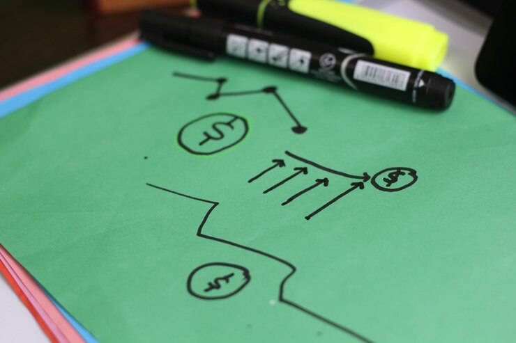 Foto conceito de negócio elaboração de um plano de negócios abertura de novas ideias de negócio