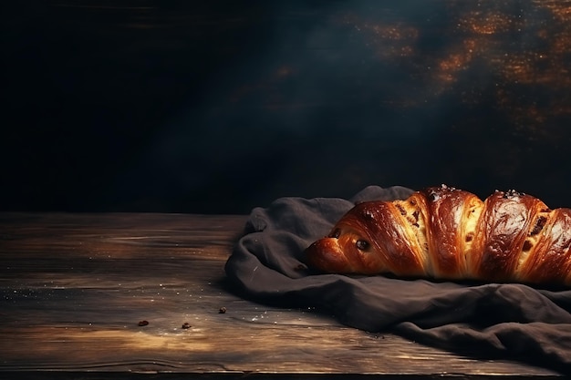 Foto conceito de pastelaria deliciosa com espaço de cópia