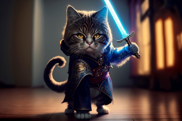 Tome o papel de um gato ninja em Claws of Furry, já disponível