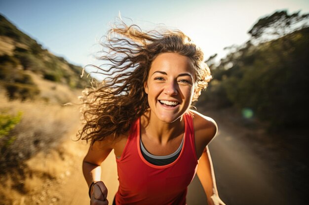 Foto conceito de pessoa que pratica desporto ou fitness