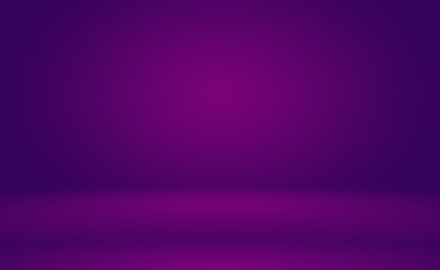 Conceito de plano de fundo do estúdio - abstrato vazio luz gradiente roxo estúdio quarto fundo para o produto. plano de fundo liso do estúdio.