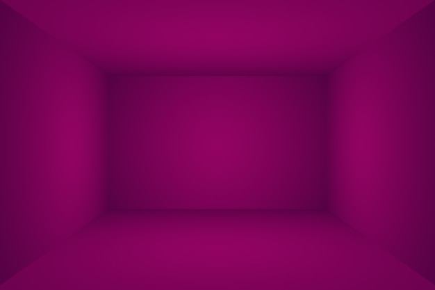 Conceito de plano de fundo do estúdio - abstrato vazio luz gradiente roxo estúdio quarto fundo para o produto. Plano de fundo liso do estúdio.