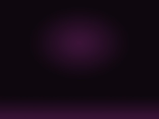 Conceito de plano de fundo do estúdio - abstrato vazio luz gradiente roxo estúdio quarto fundo para o produto.