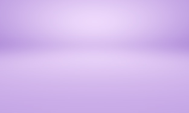 Conceito de plano de fundo do estúdio - fundo abstrato do quarto do estúdio roxo escuro gradiente para o produto.