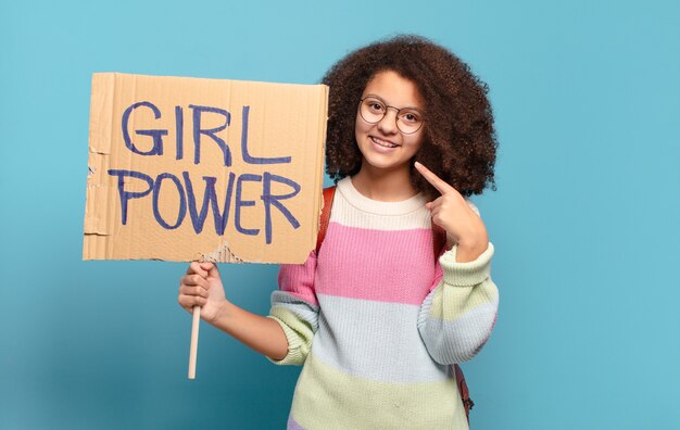 Conceito de poder feminino bem afro