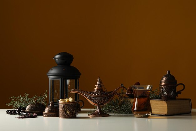 conceito de Ramadan do mês sagrado muçulmano de Ramadan