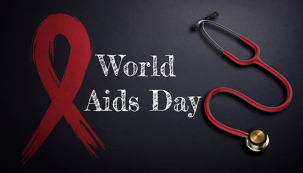 Conceito de saúde do Dia Mundial da AIDS