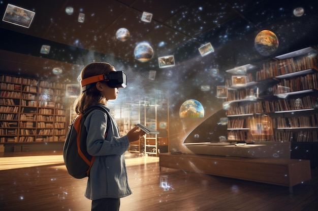 Conceito de tecnologia de realidade aumentada aplicado ao campo da educação