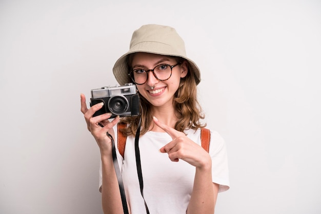 Conceito de turismo de jovem wphotographer