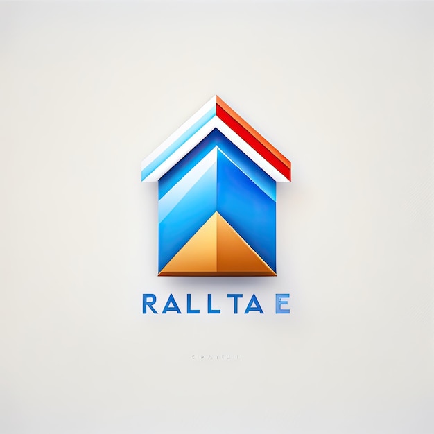 Conceito de um logotipo de estado real