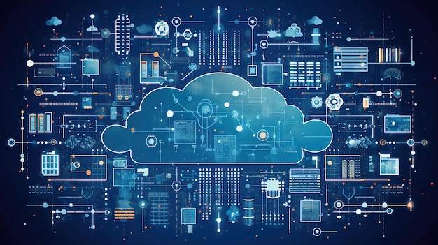 Conceitos de tecnologia de computação em nuvem e de computação de borda com proteção de cibersegurança