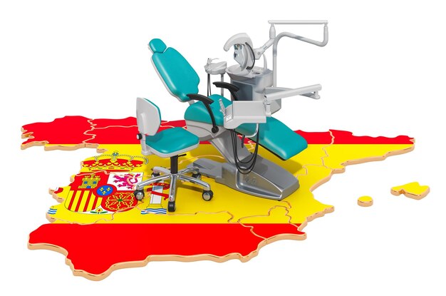 Foto concept 3d de la odontología en españa