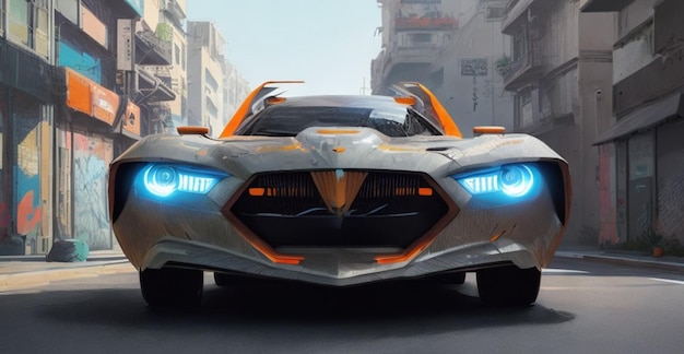 el concept car del superdeportivo que es para el futuro del futuro.