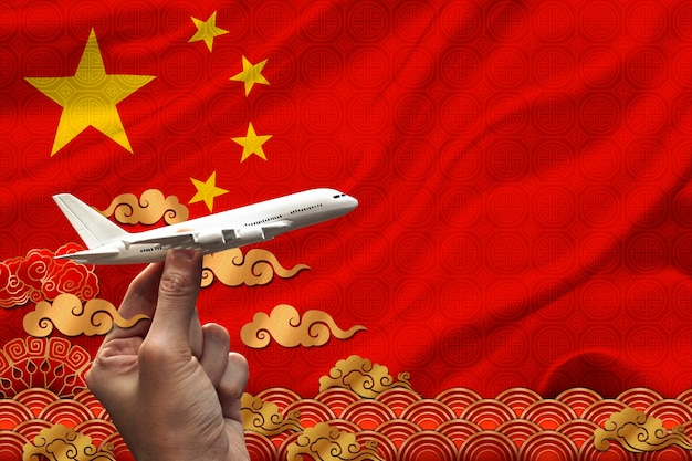 concepto de aerolínea china