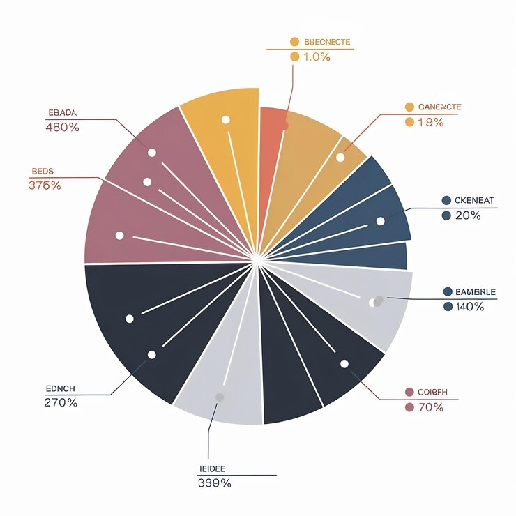 Foto concepto de análisis de datos ordenar por categoría y tipo clasificar y categorizar