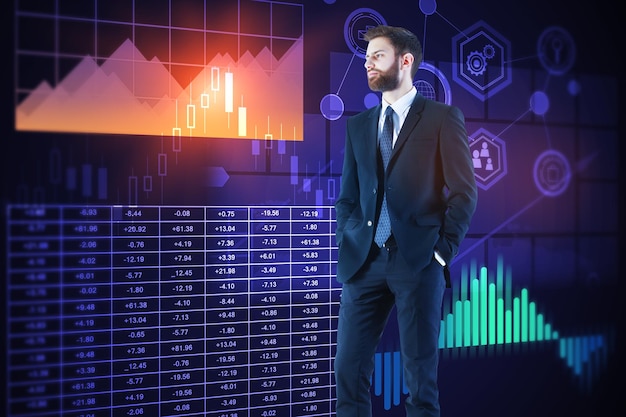 Concepto de análisis y finanzas