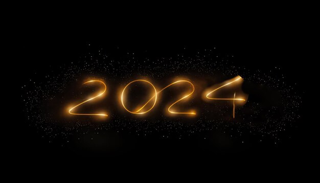 Concepto de año nuevo chino 2024