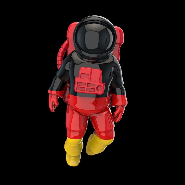 Concepto de astronauta - Ilustración 3D