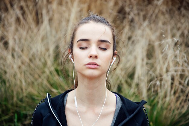 Concepto de calma y meditación.