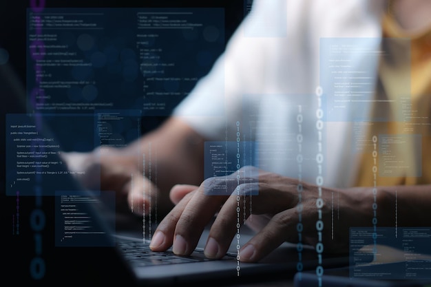 concepto de ciberseguridad inicio de sesión seguridad de la información de identificación del usuario y cibersegurança segura